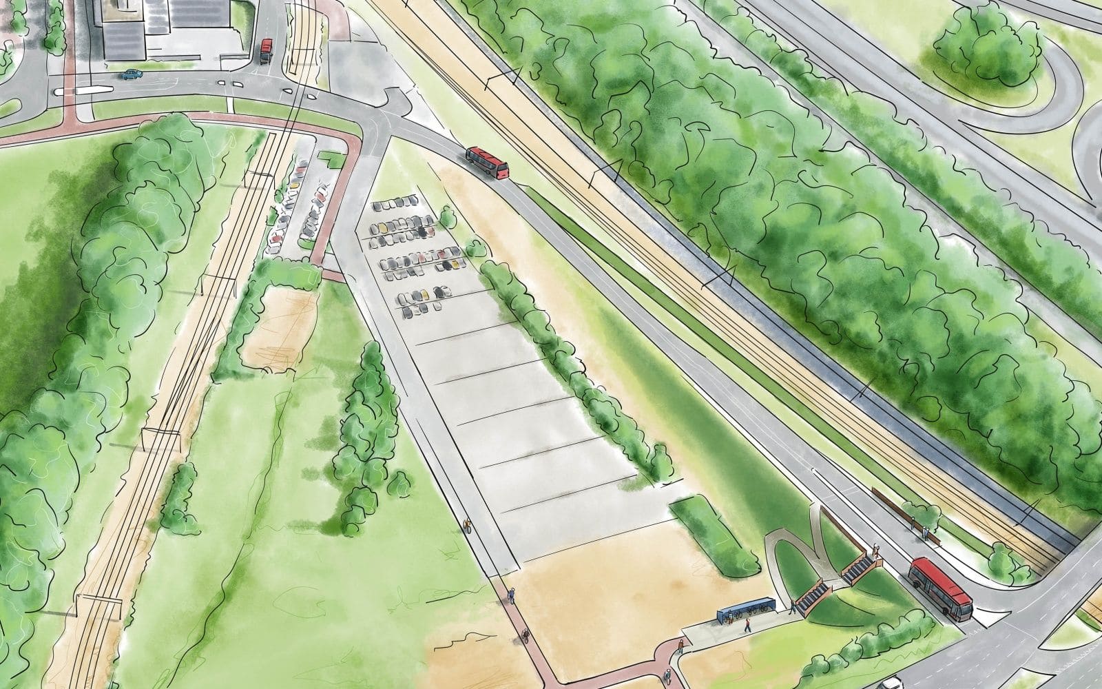 Treinvrije week in november door werk aan nieuwe busbaan